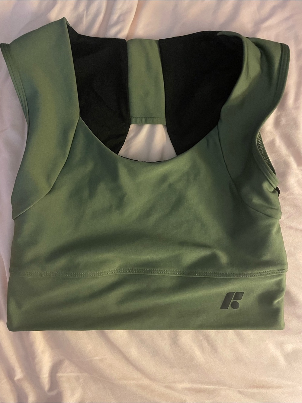Forme Power Bra Sage Green Size M - Picture 3 of 5